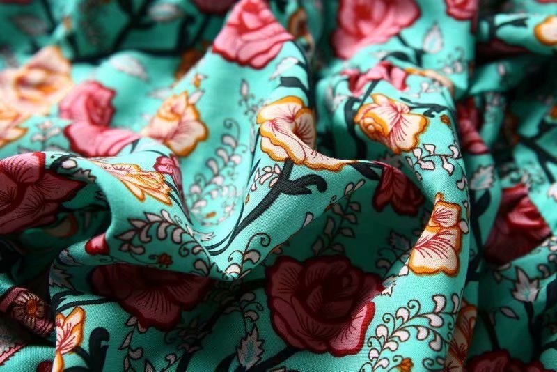 Women's Roses Floral Sleeveless Beach Dress | S-L | Various Colours