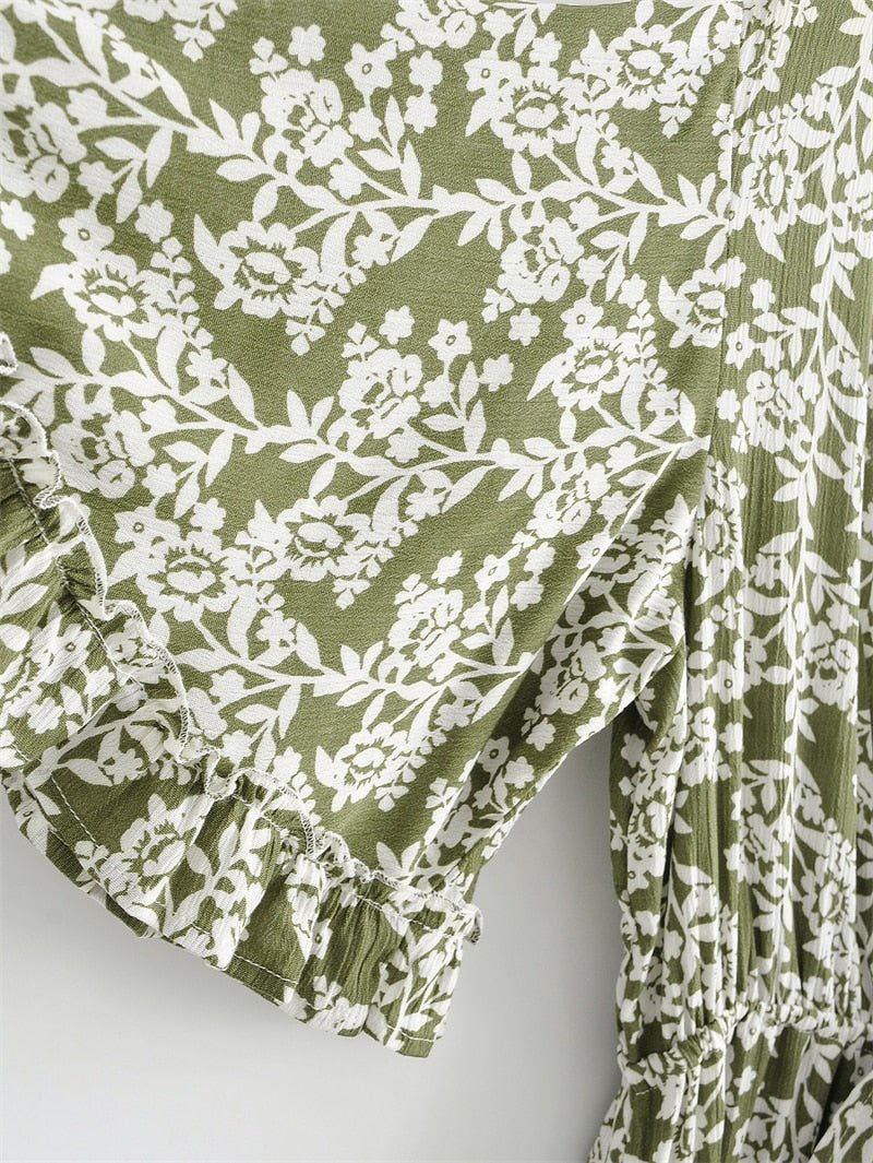 Women's Deep V-neck Bohemian Beach Romper | S-L | Various Colours