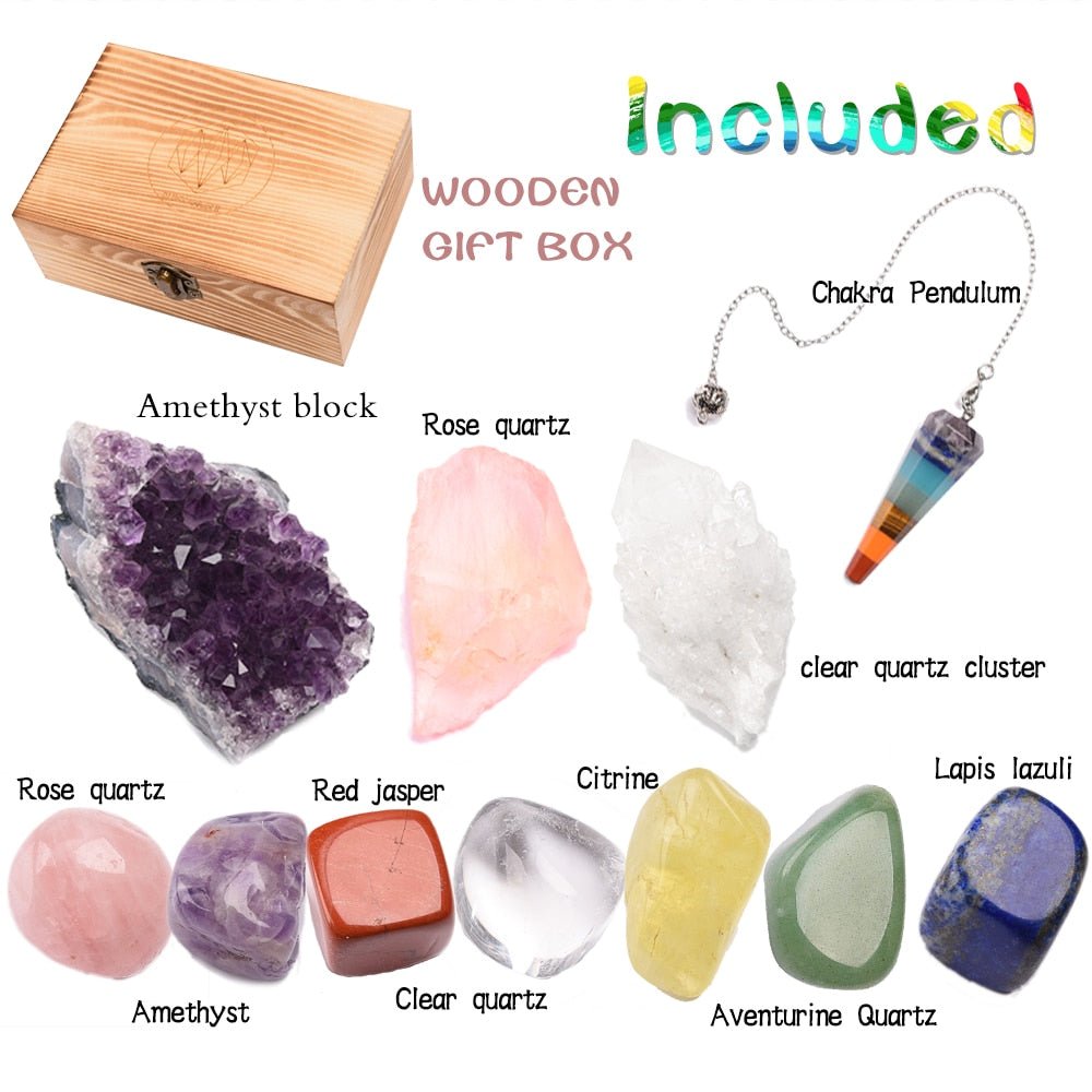 11 Healing Crystals Box Set