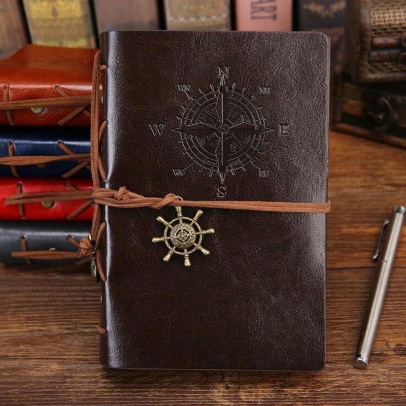 Spiral Leather Journal | Various Colours & Sizes