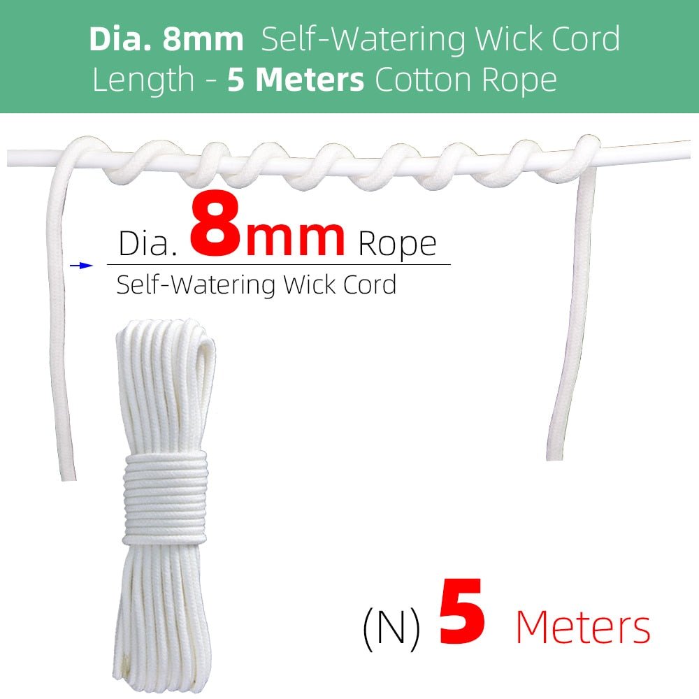 High Quality Self-Watering Hydroponic Wick Rope - Various Sizes
