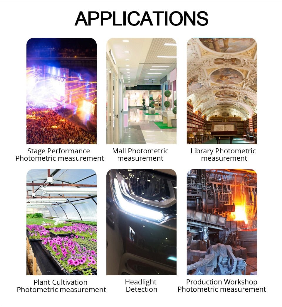 Precise Digital Luxmeter / Illuminometer | 200,000lux