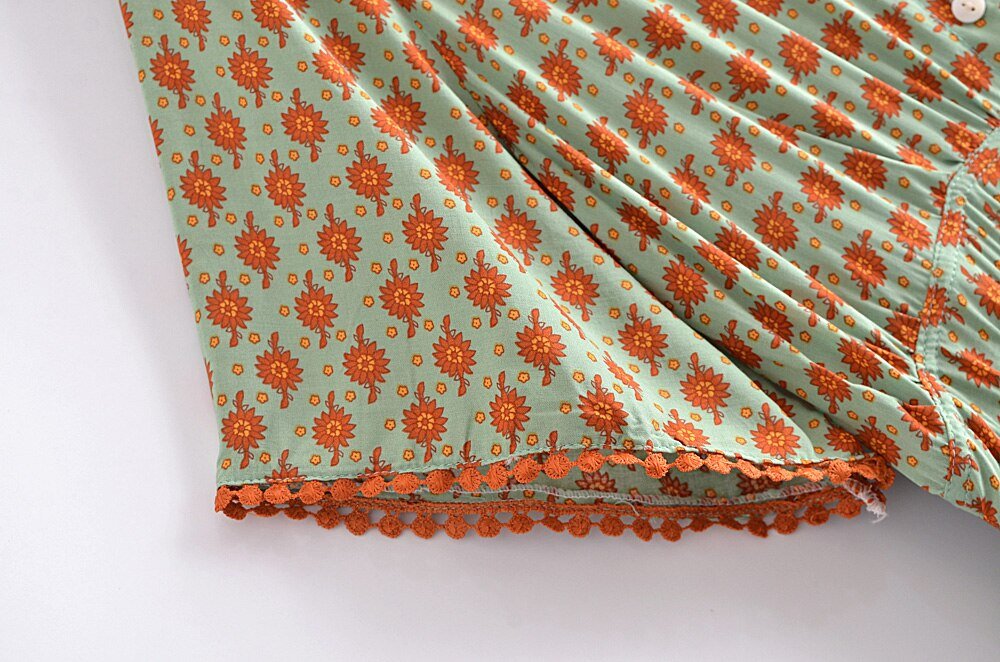 Bohemian Little Red Riding Hood Dress | S-XL | 2 Colours