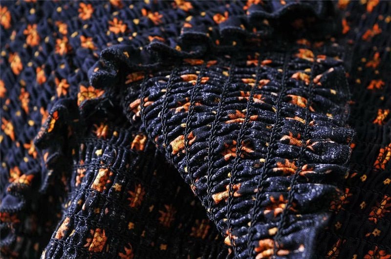 Women's Boho Off Shoulder Strapless Red Or Black Top With Matching Mini Skirt | Clothing Set | M-L