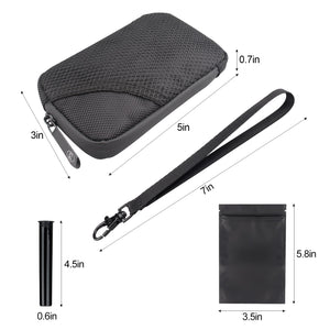 Smell Proof Pouch Case + Free Accessories