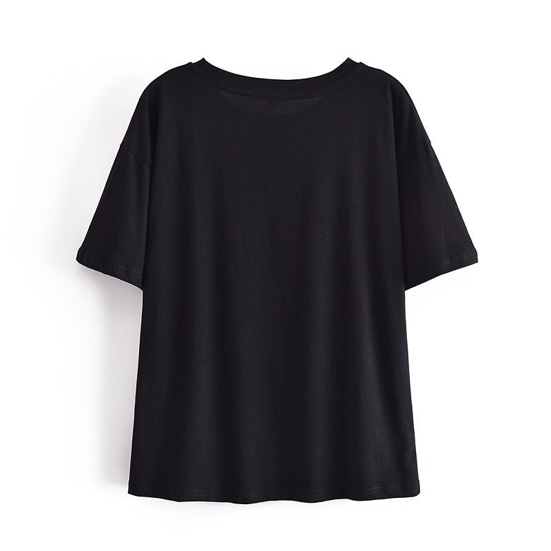 Women's Cotton Hippie Moon And Sun T-shirt | O-Neck Design | S-L