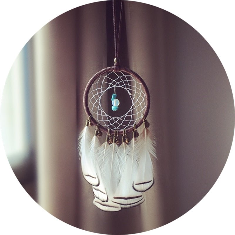 Beautiful Bohemian Handmade Dream Catcher With Inner Beads