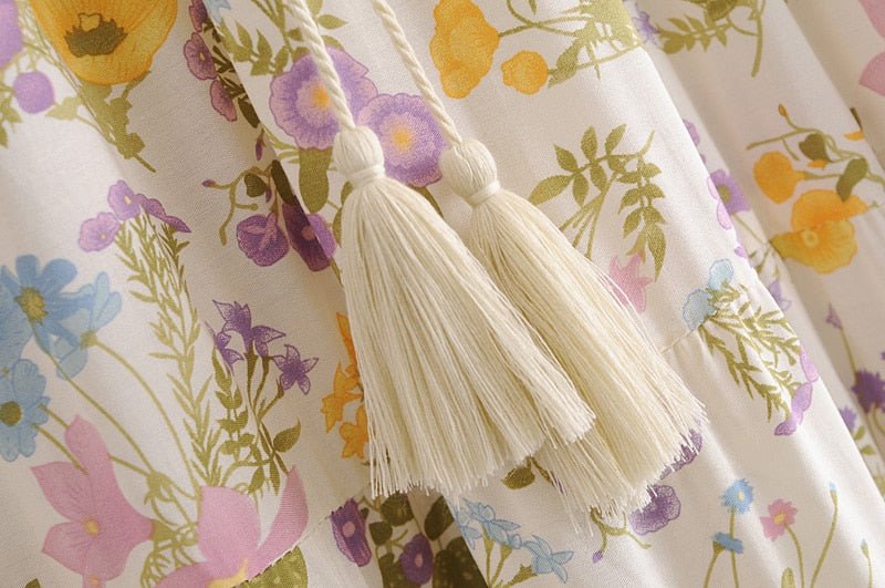 Cute Hippie Love Long Maxi Bohemian Skirt | High Waisted | S-XL