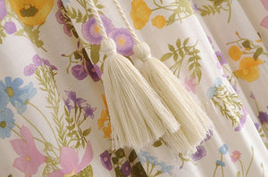 Cute Hippie Love Long Maxi Bohemian Skirt | High Waisted | S-XL