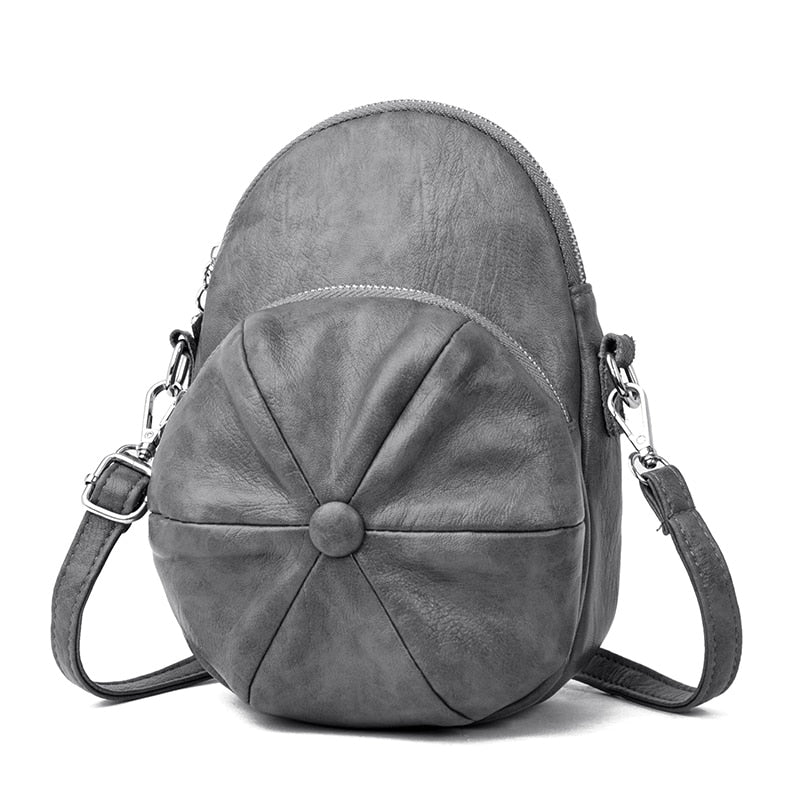 Retro Styled Women's Hat Designed Back Pack - Various Colours