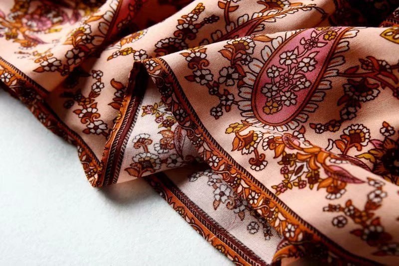 Hippie Skirt | Short Summer With Tassels | S-L | 2 Colours