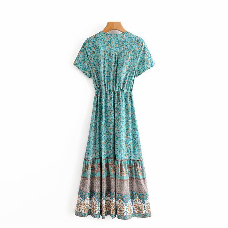 Beautiful Hippie Styled Long Dress | S-L | 3 Colours Available