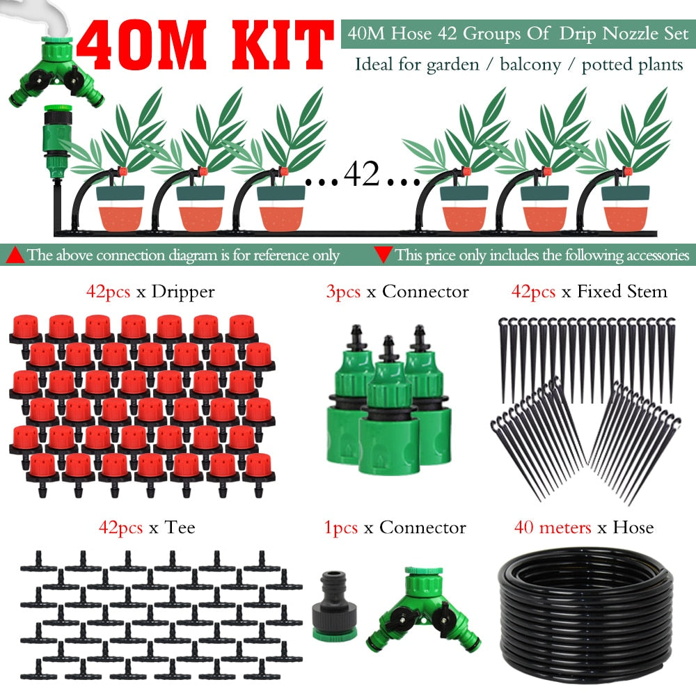 Drip Irrigation Watering Kit - Various Sizes