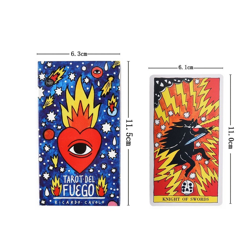 Tarot Del Fuego Tarot Card Deck