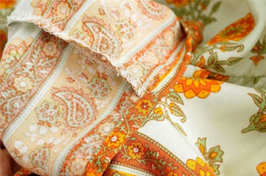 Women's Floral Bohemain Summer Shorts | Hippie Styled | S-L