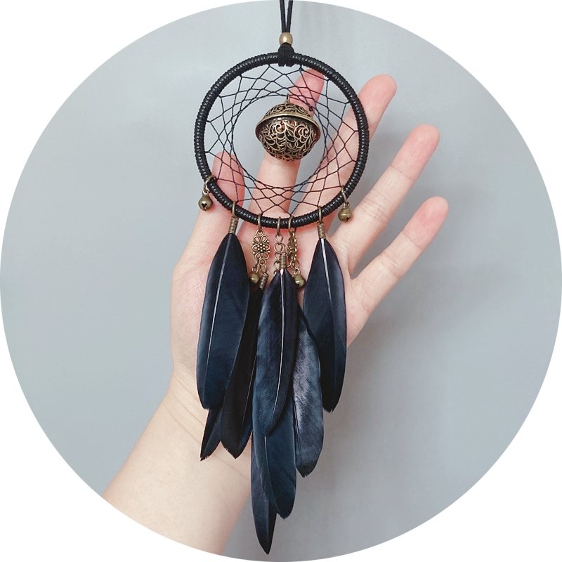 Handmade Dream Catcher With Wind Bell | 2 Colours
