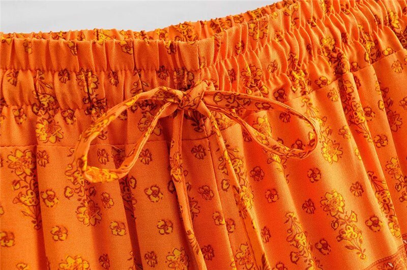 Women's Floral Bohemain Summer Shorts | Hippie Styled | S-L