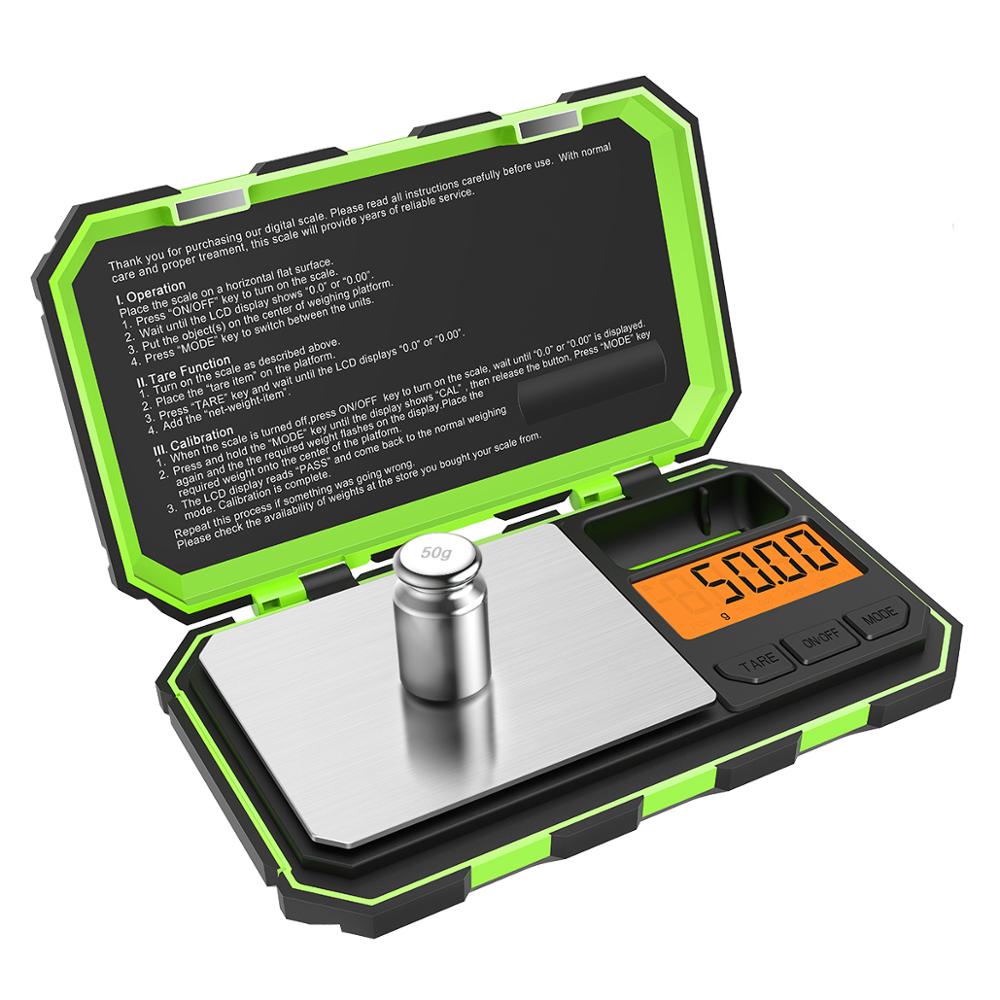 0.01g - 100g Digital Pocket Scale With Calibration Scale
