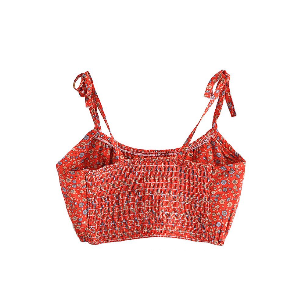 Women's Floral Bohemian Two Piece Outfit | Strapless Top + Mini Skirt | S-L | Various Colours