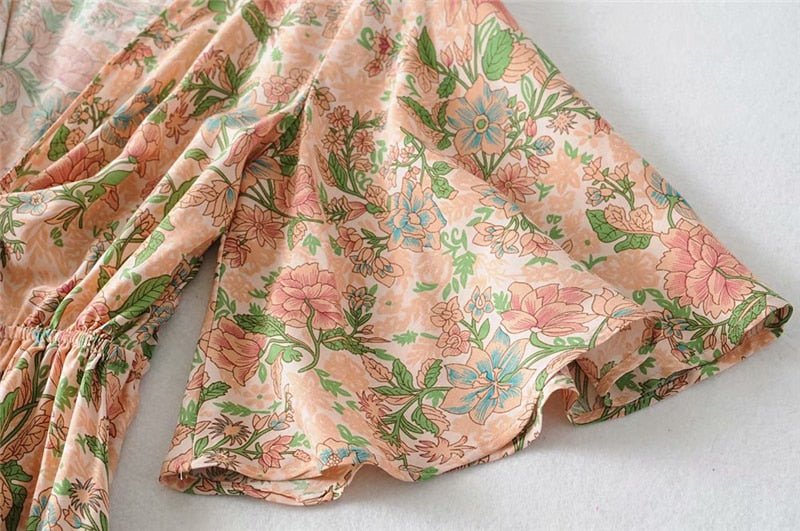 Beautiful Summer Bohemian Mini Dress | S-L