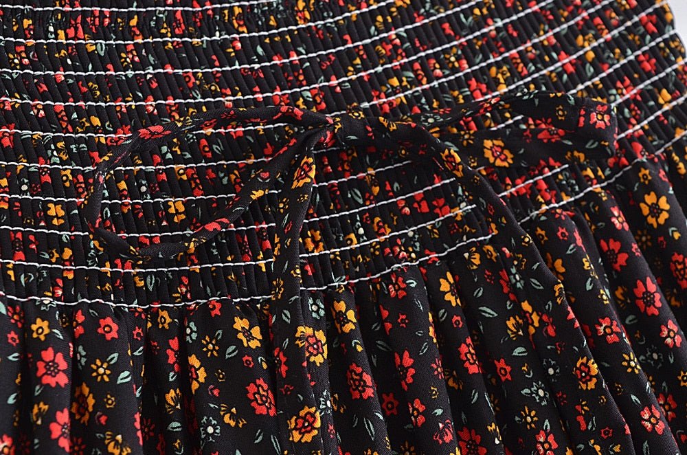 Beautiful Women's Long Maxi Bohemian Skirt | High Waisted | S-XL