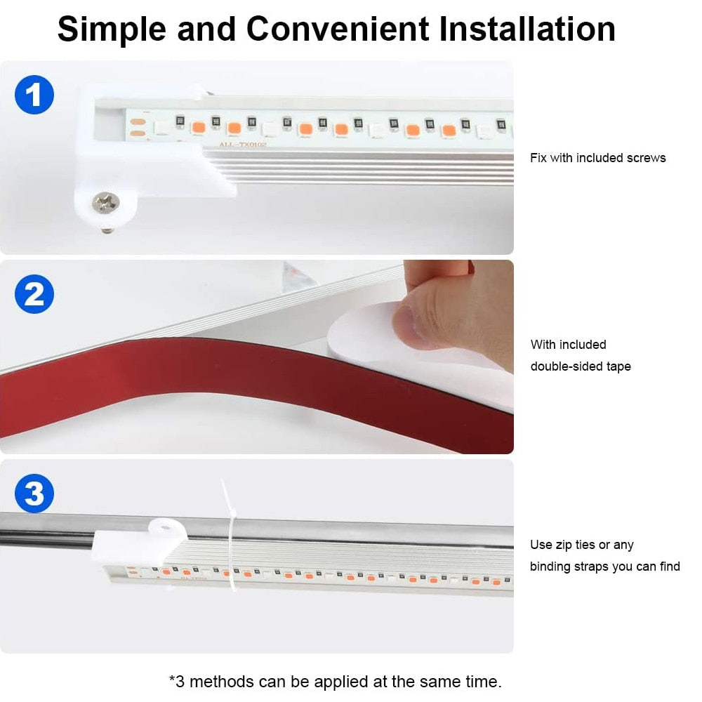Dimmable 40W LED Grow Light Strips