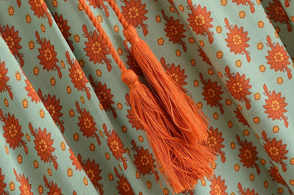 Bohemian Little Red Riding Hood Dress | S-XL | 2 Colours