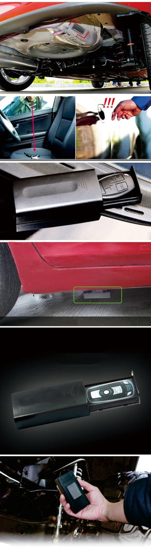 Black Magnetic Car Key Safe / Hidden Compartment