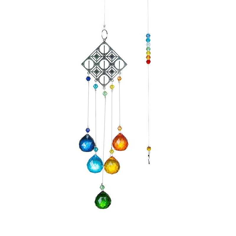 Colourful Crystal Wind Chime Dream Catcher | Various Designs