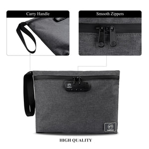 Smell Proof Pocket Bag | Carbon Lined | Lockable
