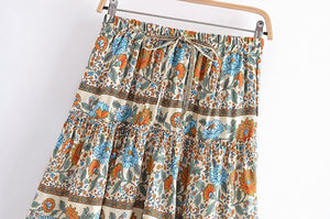 Boho Styled Hippie Skirt | 2 Colours Available | S-L