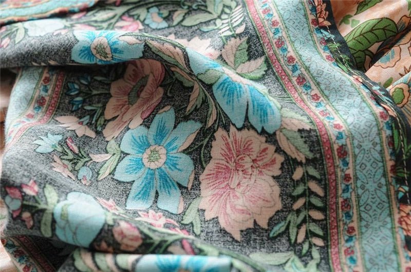 Beautiful Summer Bohemian Mini Dress | S-L