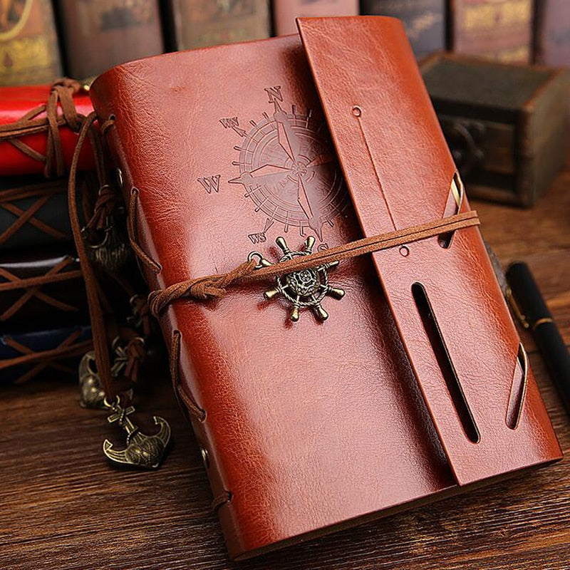 Spiral Leather Journal | Various Colours & Sizes