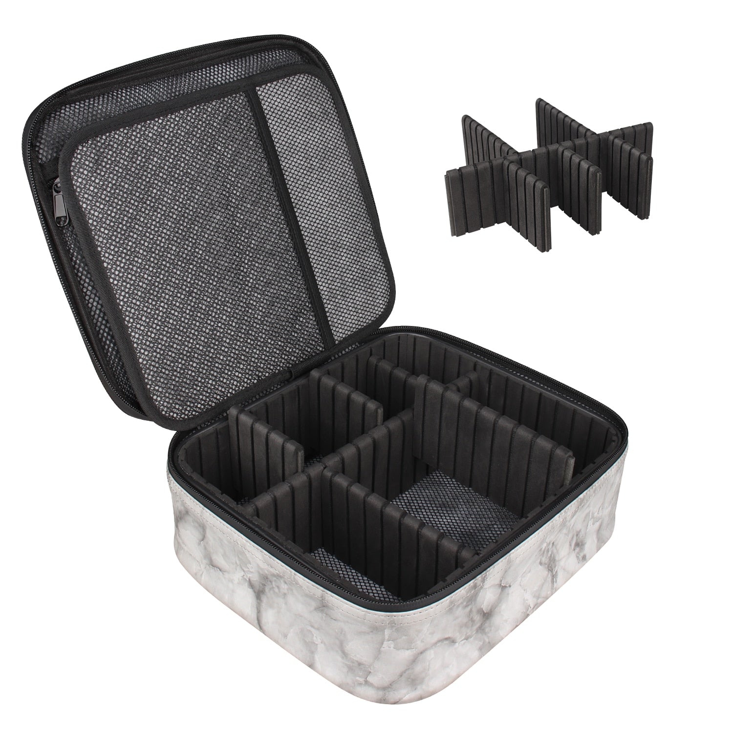 Rearrangable Smell Proof Storage Case / Bag - 1680D Nylon Carbon Lining