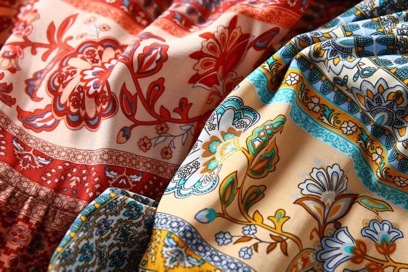 Vintage Women's Designer Boho Skirt | S-L | Two Colours