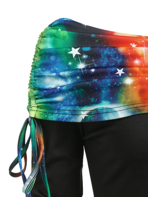 Women's Hippie Festival Dresss | Tie Dye Foldover | S-XXXXXL