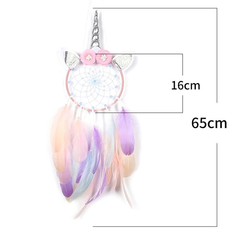 Cute Girls Unicorn Dream Catchers | Various Styles | Fairy Light Options Available