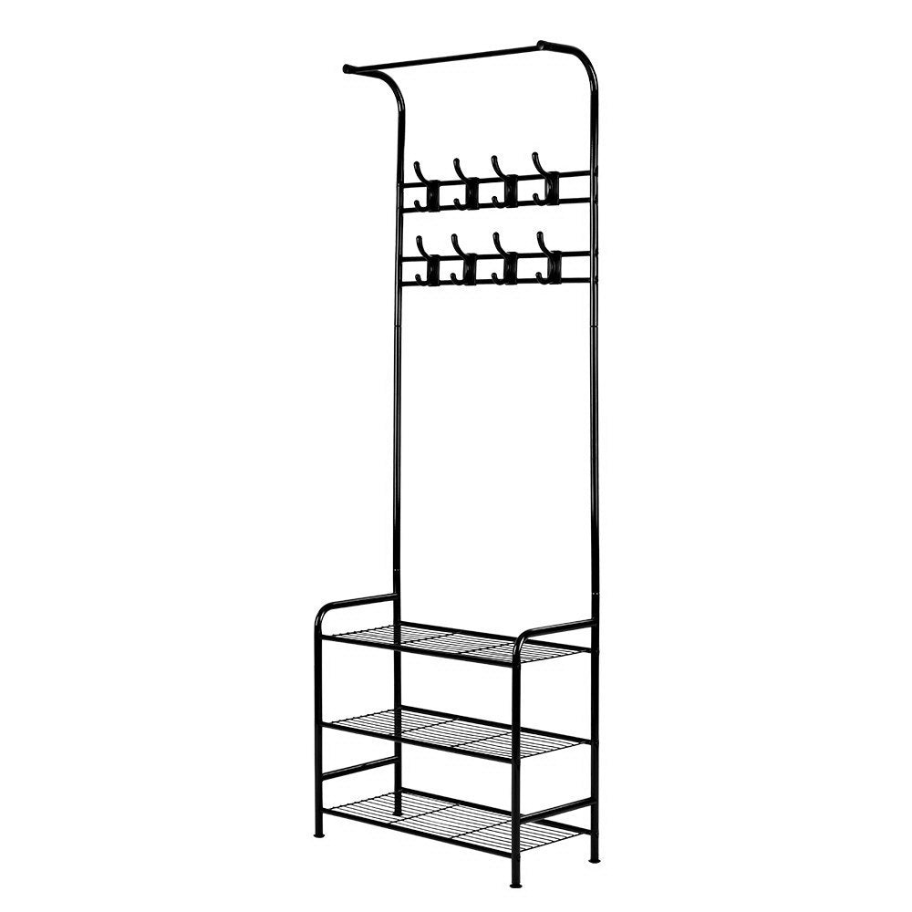 Black Metal Clothing Rack