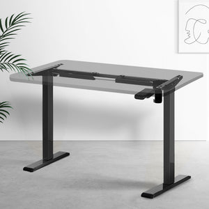 Sit Stand Desk | Motorised Height Adjustable | Frame Only | Black | Standing Desk