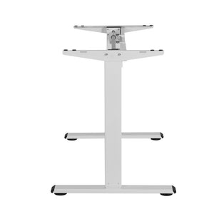 Sit Stand Motorized Height Adjustable Desk Frame | White | Standing Desk