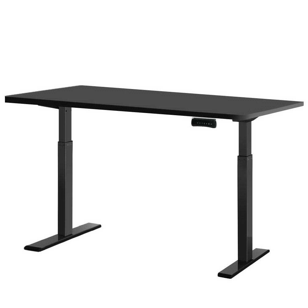 Standing Desk Electric Height Adjustable Sit Stand Desks Table | Black