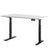 Electric Adjustable Standing Desk | Black White | 140cm