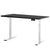 Electric Adjustable Standing Desk | White Black | 140cm