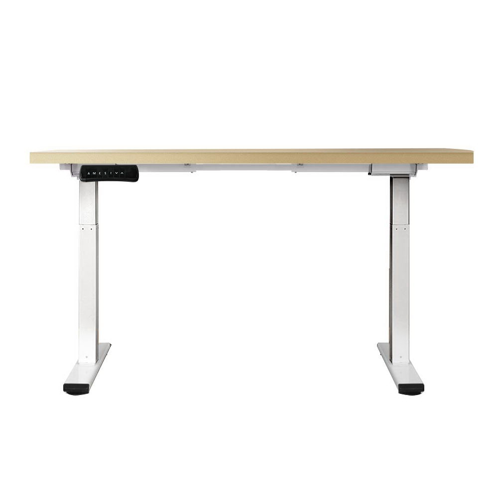 Standing Desk Electric Height Adjustable Sit Stand Desks | White Oak