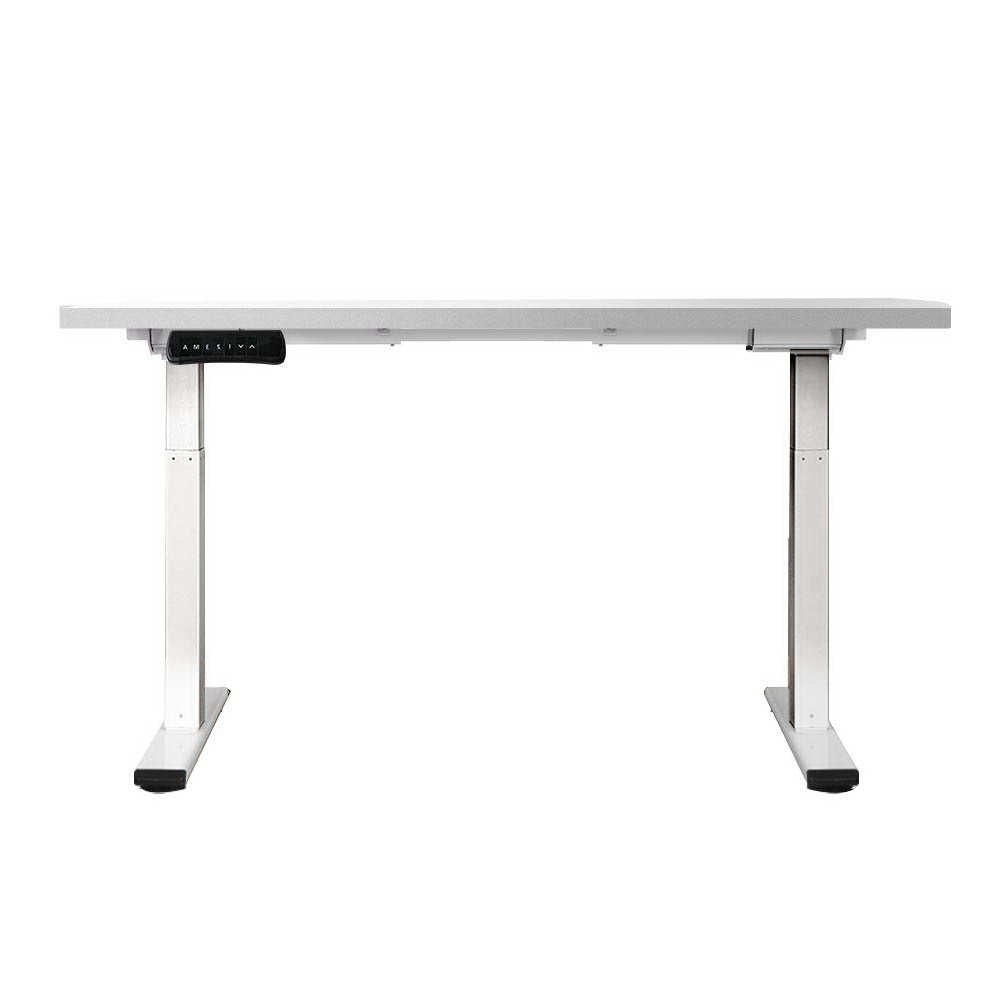 Electric Adjustable Standing Desk | White | 140cm