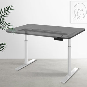 Artiss Motorized Standing Desk Frame - Dual Motor (White) | Ergonomic Workstation