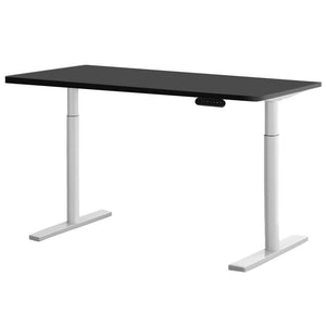 Electric Standing Desk - Height Adjustable - White Black