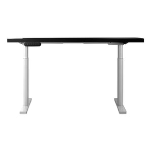 Electric Standing Desk - Height Adjustable - White Black