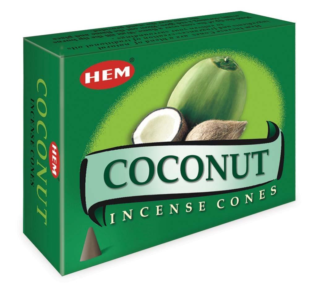 HEM - Coconut - 120 Incense Cones