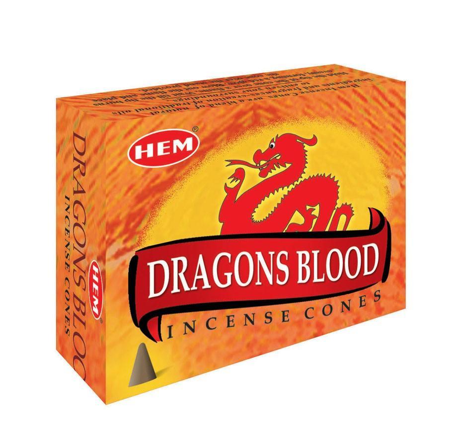 HEM - Dragons Blood - 120 Incense Cones